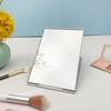 Simple Flip-Top Makeup Mirror, Portable Folding Ultra-Slim Aluminum Vanity Mirror for Makeup, Travel & Grooming, 5.91x3.94 Inch