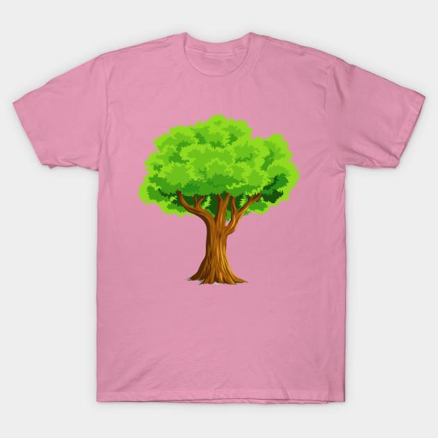 T Shirt Women Colorful Natural Tree Harajuku Print Kawaii Tshirt Summer Short Sleeve Female T-Shirt Top Tee