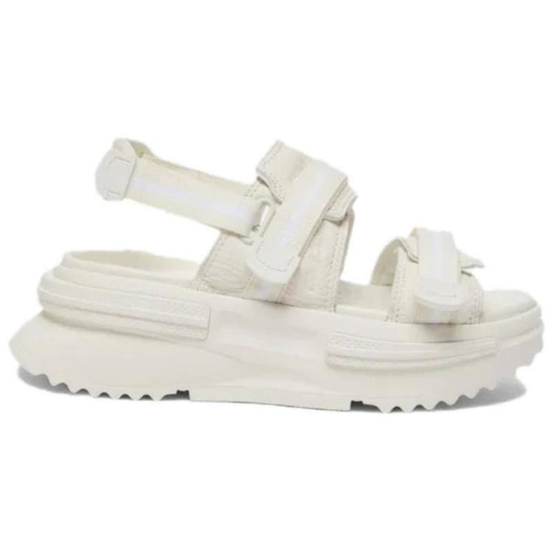 Converse Run Star Utility Sandal CX Comfortable and Casual Beach Sandals Unisex White