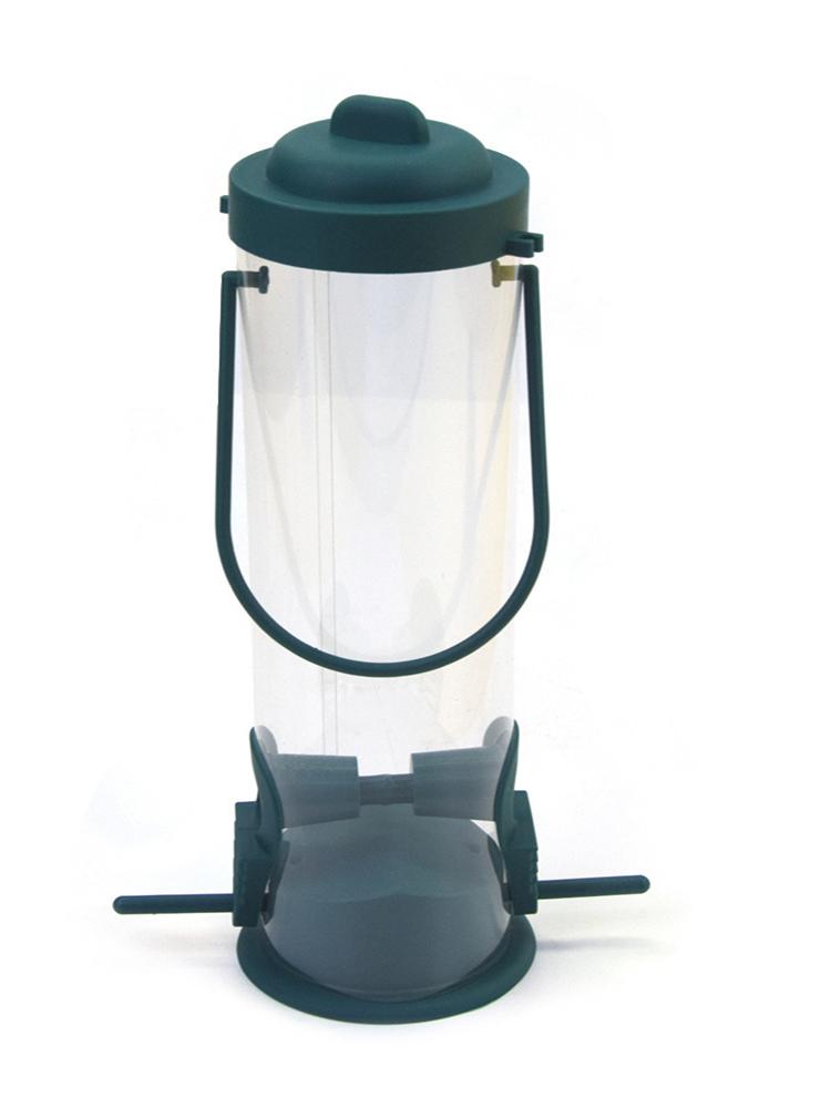 PVC material bird feeder seed feeding pet supplies hanging garden fence bird feeding tool bird feeder outdoor feeding supplies