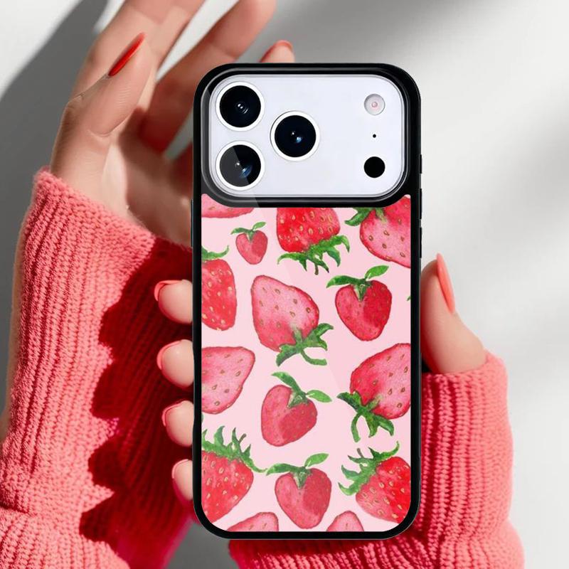 

Strawberry Fields Phone Case for iPhone 17 Air 16e 15 14 13 Pro Max Back Cover for 12 11 Pro Coque iPhone 15 Pro