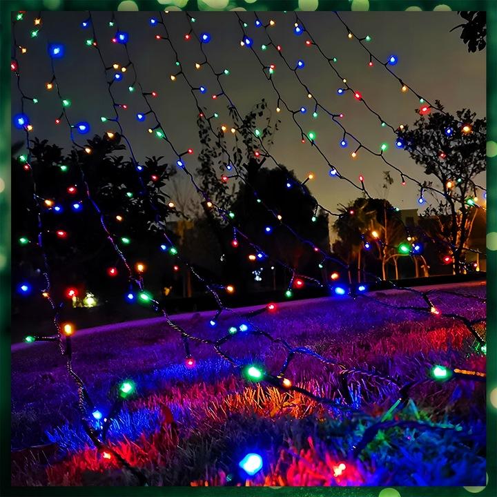 Lampki Choinkowe Multikolor 500 Led 8 Trybów Wew/Zew Na Choinkę 35 Metrów