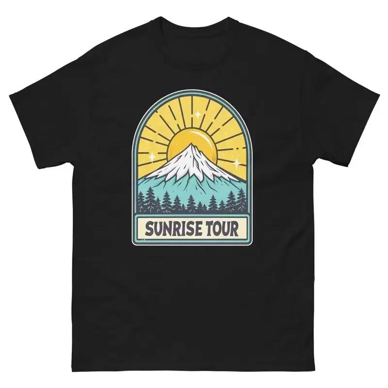 Sunrise Tour Mountain Ski Resort Town T Shirt
