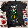 Funny Unisexs and Unisexs Buddy the Elf I Know Him Christmas TShirt Tee MC