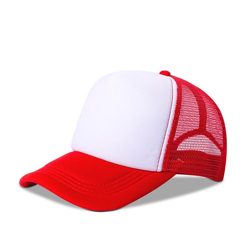 Casquette de baseball en mesh respirant avec design à visière de canard pour la protection solaire - Logo personnalisé disponible