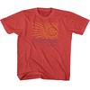 Train San Francisco Sunset Water Ripple Youth T Shirt Rock Band Music Merch