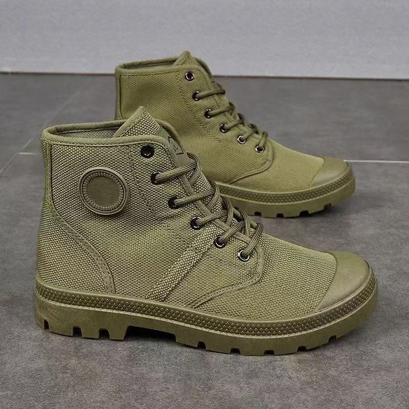 

Новые высокие кеды-освобожденки, мужские и женские страховочные рабочие ботинки, полевые ботинки, нескользящие, износостойкие и дышащие, для строительной площадки w 45