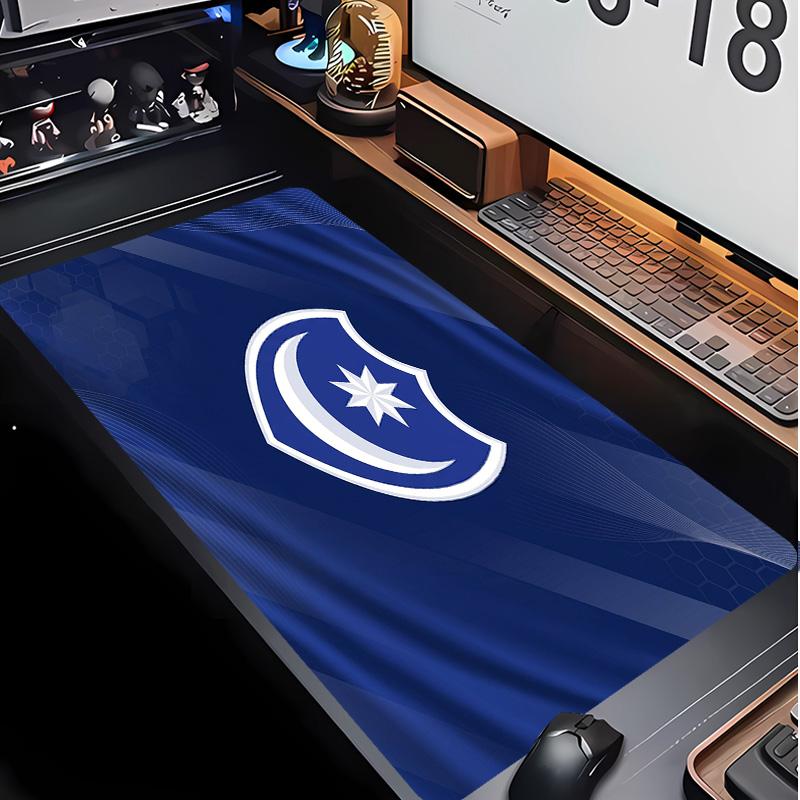 Portsmouth FC Football Pattern Mouse Pad Non?Slip Rubber Base Gaming Mousepad For Desk Office Home