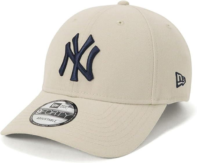 NEW ERA LA NYY 940 9FORTY League Basic Cap NY Stone Black One-Size