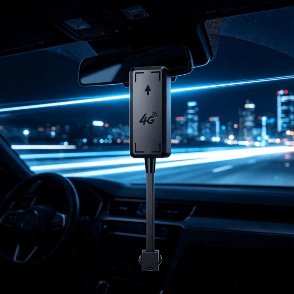 Double-System Car Anti-Theft Tracker 4G Car Real-Time Tracker Smart Device Car Tracker  Truck