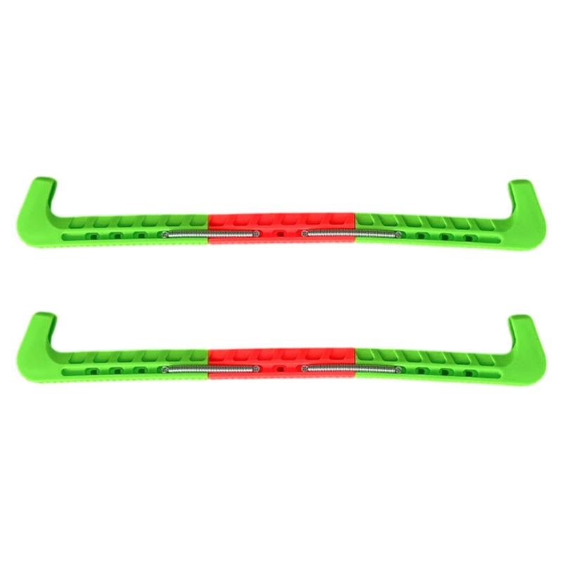 Eiskunstlaufschlittschuhschoner mit regulierbarer Spannung Eiskunstlaufschlittschuhkufenschutz Hockeyschlittschuhkufenschutz Leichtgewichtiger Kufenschutz