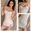 Women Sexy Lingerie Liberty Night Dress Ladies Erotic Body Slip Nightwear Lace Badydoll Pajamas Sleepwear Girls Cute Underwear