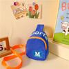 Kids' Printed Letter Nylon Crossbody Bag