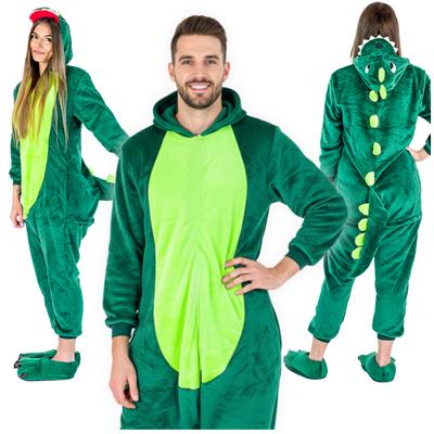 Men's One-piece Dinosaur Pajamas Kigurumi Disguise Onesie Costume S Onesie Dinosaure Costume - S