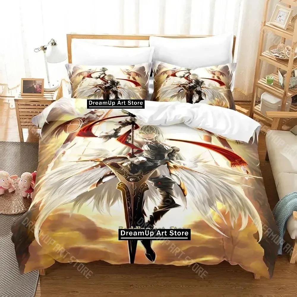 3D Print Lord of Vermillion Bedding Set Single Twin Full Queen King Size Bed Set Adult Kid Bedroom Duvetcover Set