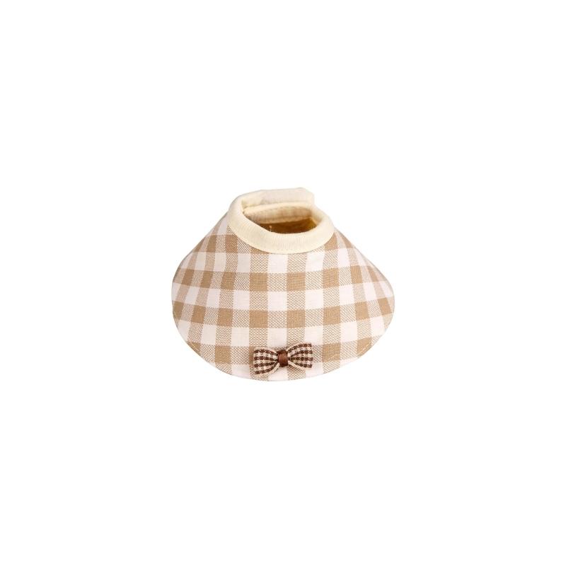 Adjustable Bird Elizabethan Collar Comfortable Wear to Prevents Feathered Pecking Cone Collar for Small Bird Parrots S