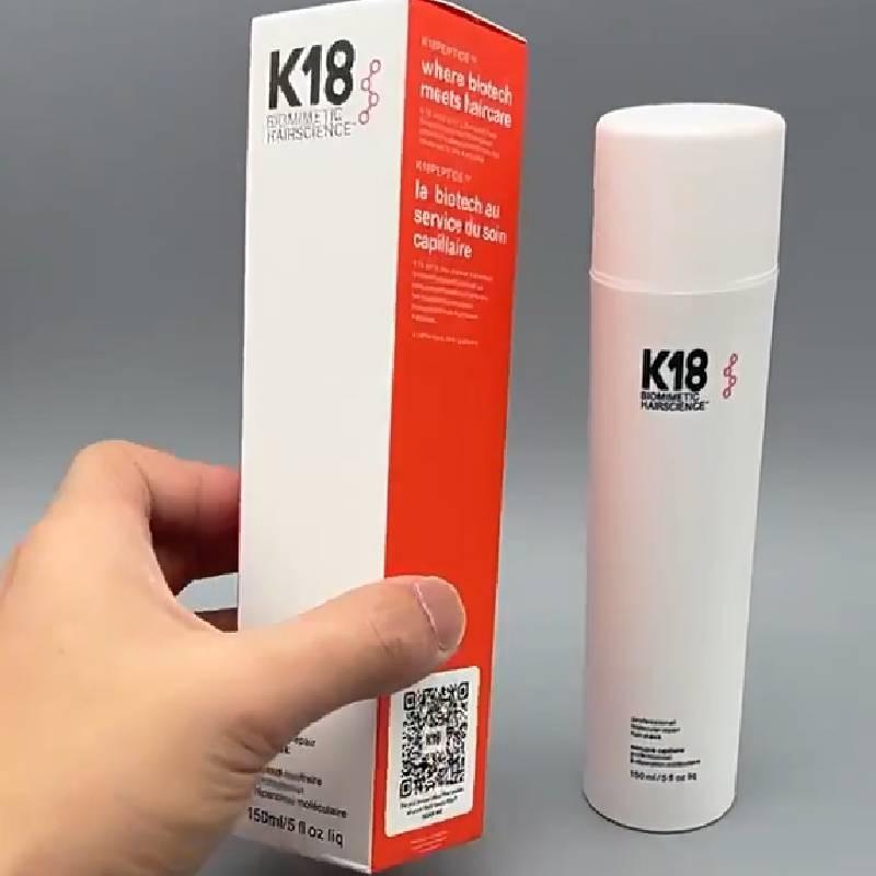 Masque capillaire K18 Avec technologie hydratante et réparatrice Pour les cheveux des jeunes