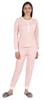 Inkmeso Womens Nightwear Pajamas Set Sleepwear Long Sleeve Top With Pant