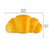 Slow Rising Croissant Squishy Squeeze Fidget Toy Odorless Soft Anti-Anxiety Stress Relief for Daily Play