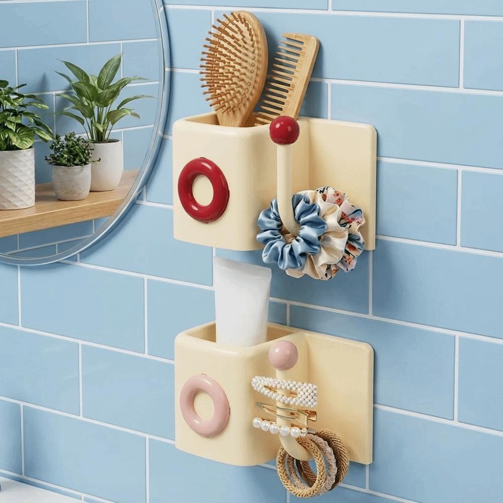 Space Saving Wall Mounted Storage Box No Drilling Headband Hook  Scrunchies