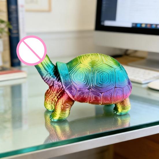 Funny Animal Statue Small Elephant Tortoise Snail Figurine Colorful Resin Sculpture for Outdoor Garden Yard Home Desktop Decor