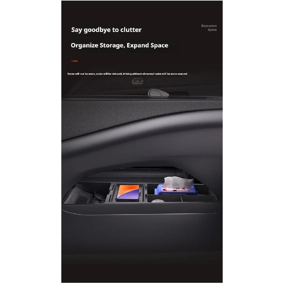 For Chery Tiggo 5X Silicone Storage Box Center Console under Layer Modification Special Car Interior Accessories Organizer