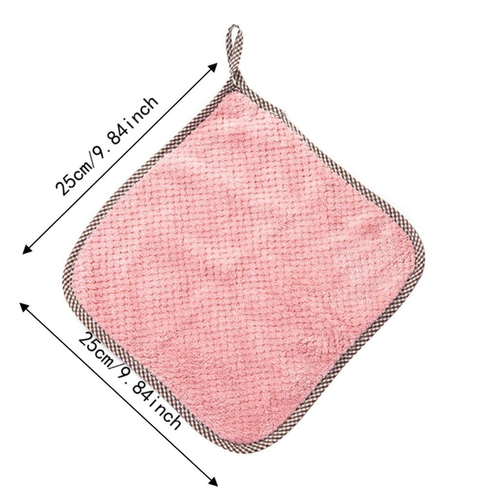 4pcs Super Absorbent Kitchen Towels Machine Washable Dish Rags Dish Cloths Surfaces Cleaning