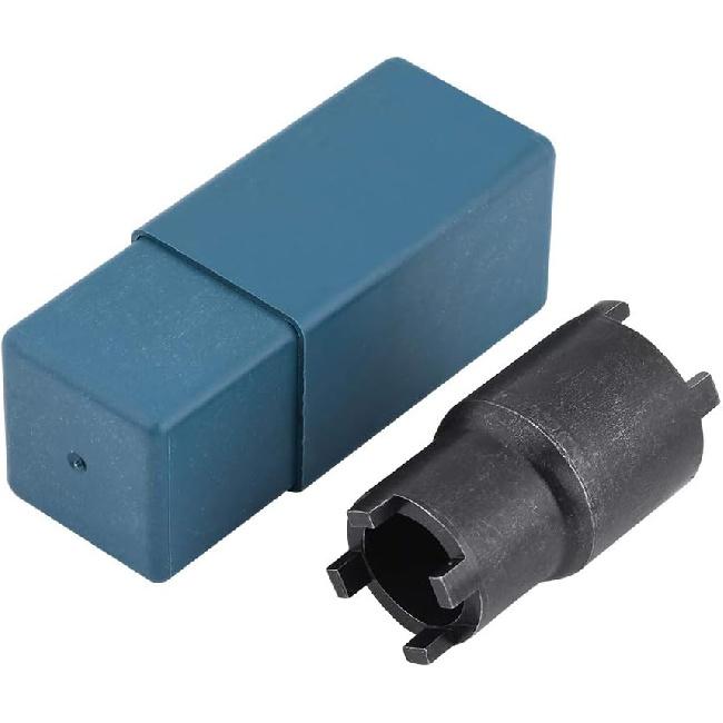 Clutch Lock Nut Tool, Universal Clutch Tool Wrench Lock Nut Spanner Removal Tool Heavy Duty Steel 4 Pin Spanner Socket Wrench Remover for Motorcycle