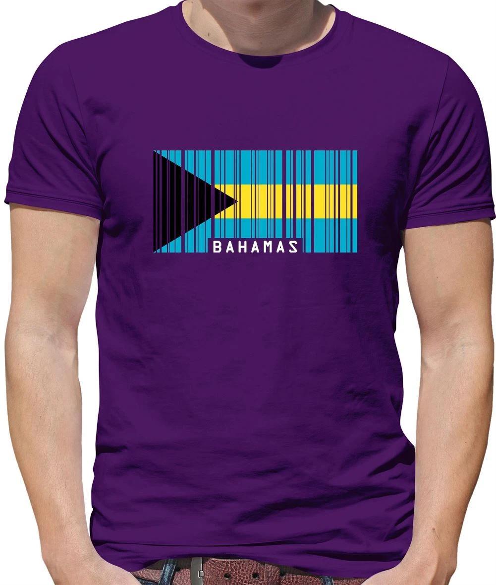 

The Bahamas Flag - Mens T-Shirt - Nassau Caribbean Country Travel Flags S