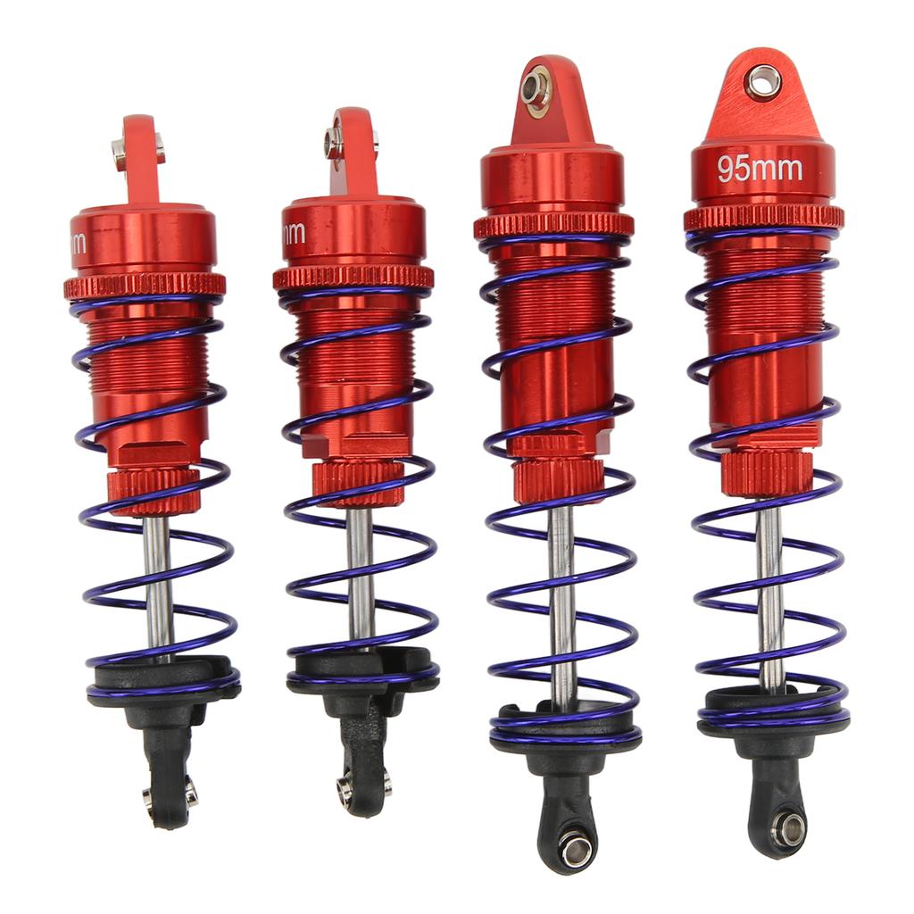 RC Front Rear Aluminum Alloy Upgrade Parts RC Spring Damper for for 1Celsius10 RC Car