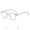 Retro Metal Tr Frame Eyeglasses With Blue Light Blocking For Men And Women