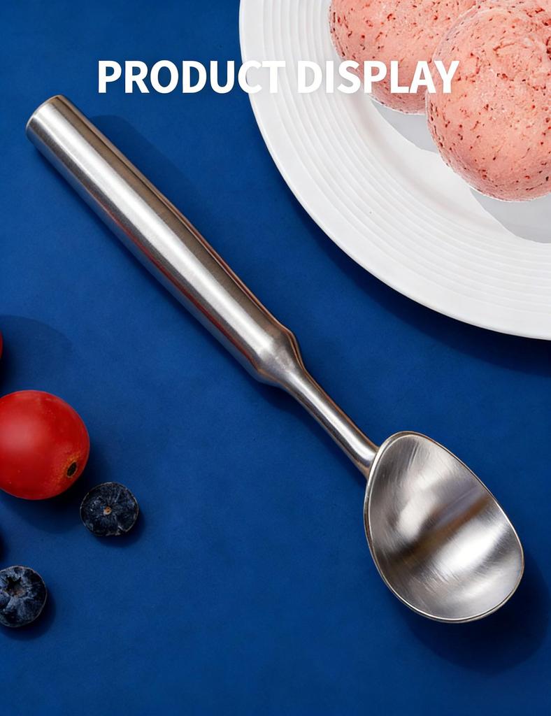 Stainless Steel Melon Baller & Ice Cream Scoop