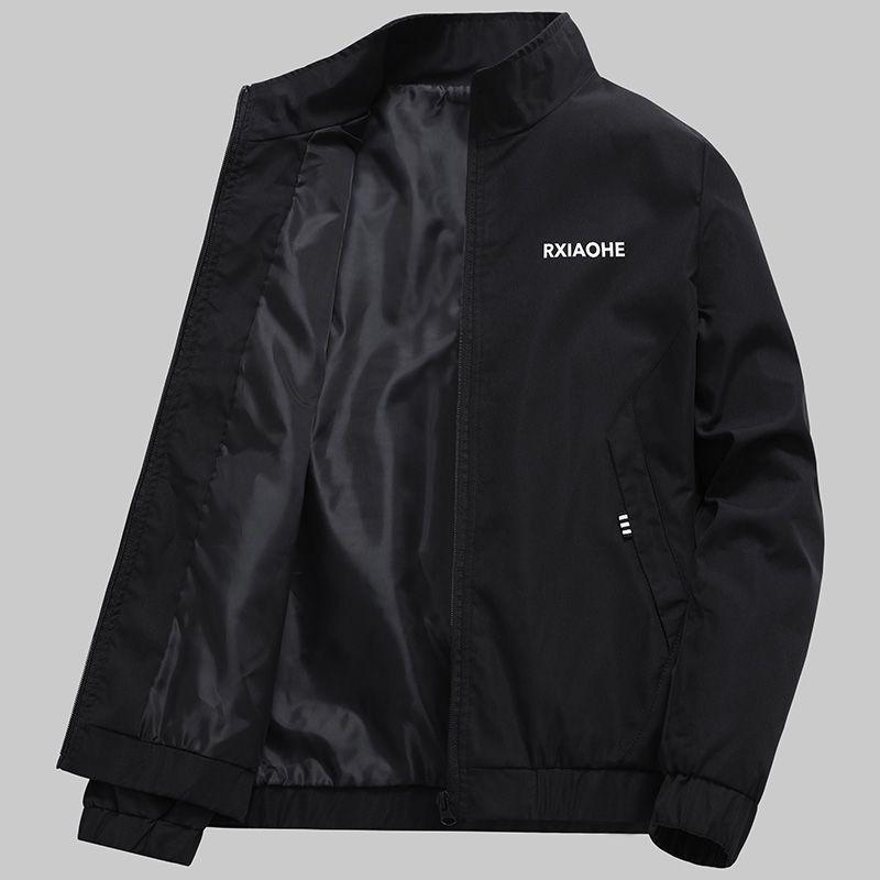 Herren Neue Frühling Herbst Mäntel Trendige Stehkragen Jacken Windjacken Gutaussehende Mäntel Herren Jacken Oberteile