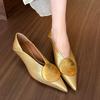 Women's High Heels Shoes Temperament Pointed Toe Shallow Mouth Single Footwear Elegant Party Dress Pumps Designer Women's Shoes