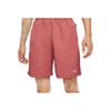 Nike Breathable Solid Color Shorts Men Bottoms Red DM4402-661