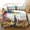 3D Game Outer Worlds Bedding Set Printed Single Comforter Quilt Bed Cover Duvet Cover Pillow Case 3 Pieces Sets Kids Adult Size