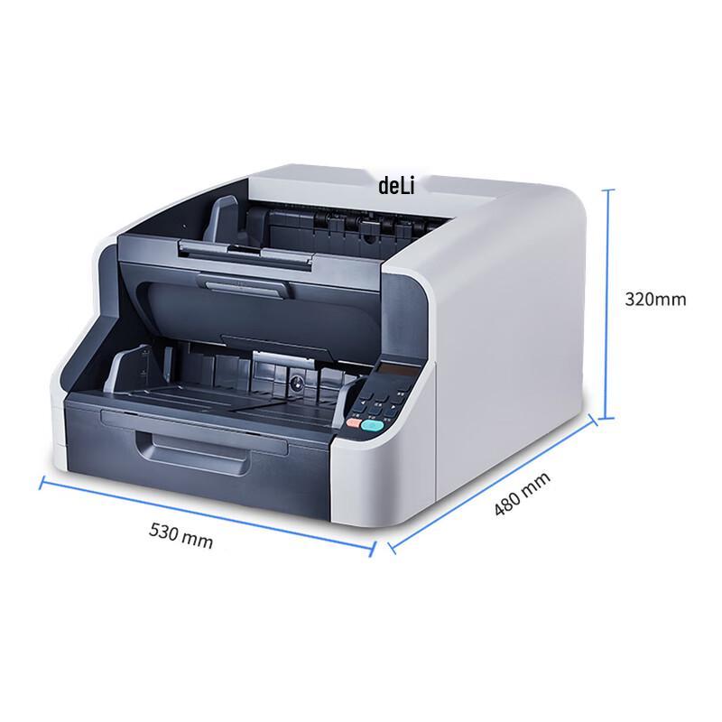 Deli S3400 High-Speed Document Scanner CN plug (adapter included)