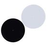 2Pcs Acrylic Turntable Slipmat Record Platter Player 12in Vinyl Slip Mat Non Static Dustproof DJ Equipment Accessories