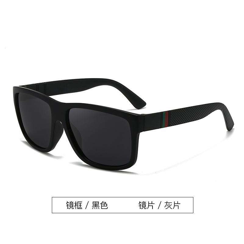 Cross Border New Sunglasses Men's Square Driving Glasses Sports Sunscreen European American Women's Polarized Factory Wholesale