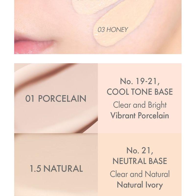 AMUSE Ceramic Skin Perfector Foundation - 4 Colors