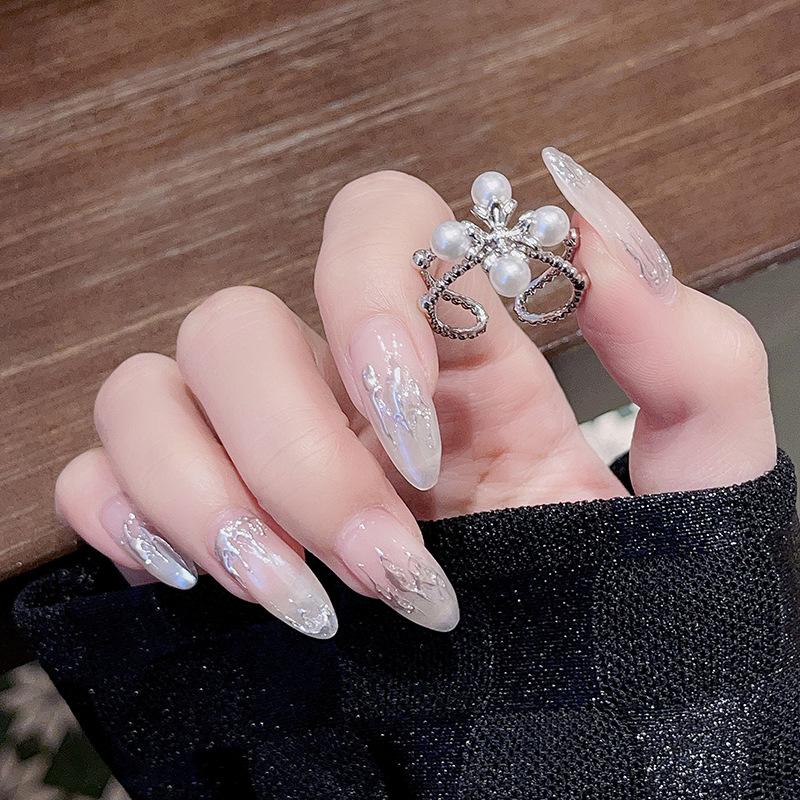 Cross Dopamine Cross Ring Niche Design Personality High Sense Open Index Finger Ring Female Adjustable opening
