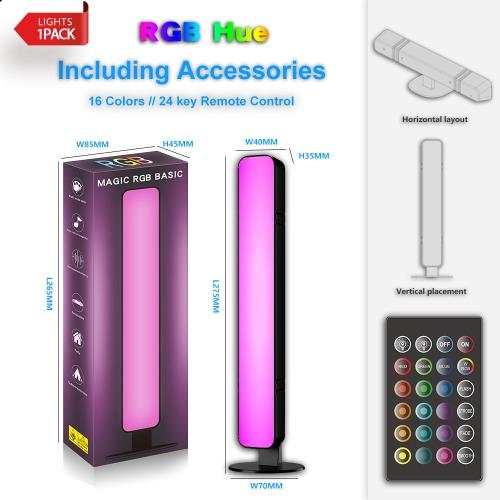 

2023 Атмосферный свет в спальне, киберспорт, атмосферный свет для звукоснимателя компьютера, свет для звукоснимателя рабочего стола, музыкальный атмосферный свет 1pcs