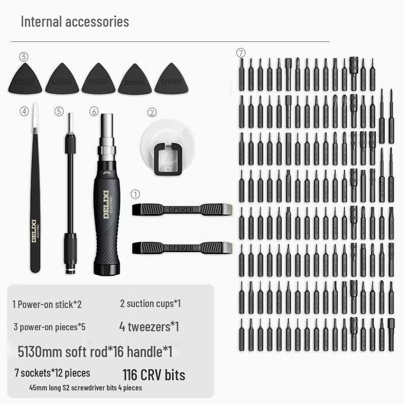 Jingdu Zhixing 145-in-1 Precision Screwdriver Set