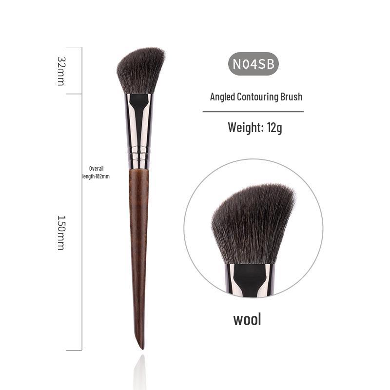 

Набор кистей для макияжа из козьего ворса Байшуй - Животный ворс для румян, пудры, тональной основы и губ.