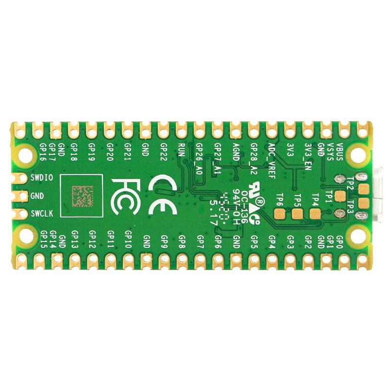 Raspberry Pi Pico W Mikrocontroller-Entwicklungsplatine Dual-Core Drahtloses Wifi Programmierung Hochleistungs Cortex-M0+ Prozessor