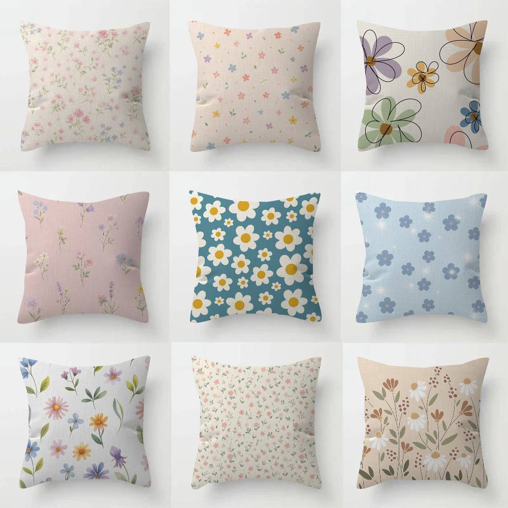 Beauty Freshfloral Personalized Pillow Dust Cover Bedroom Kids Party Decoration Pillowcase Birthday Children Gift