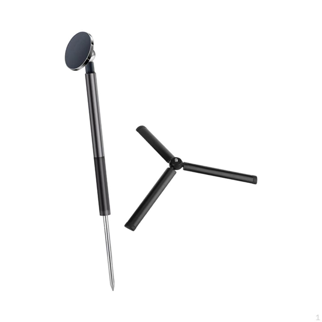 Golf Monopod with Phone Holder Aluminum Alloy for Easily Install 29.5-121cm Accessory Extendable