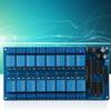 16 Channel Relay Module Electromagnetic Board for ARMAVR PIC PLC Low Level Trigger12V