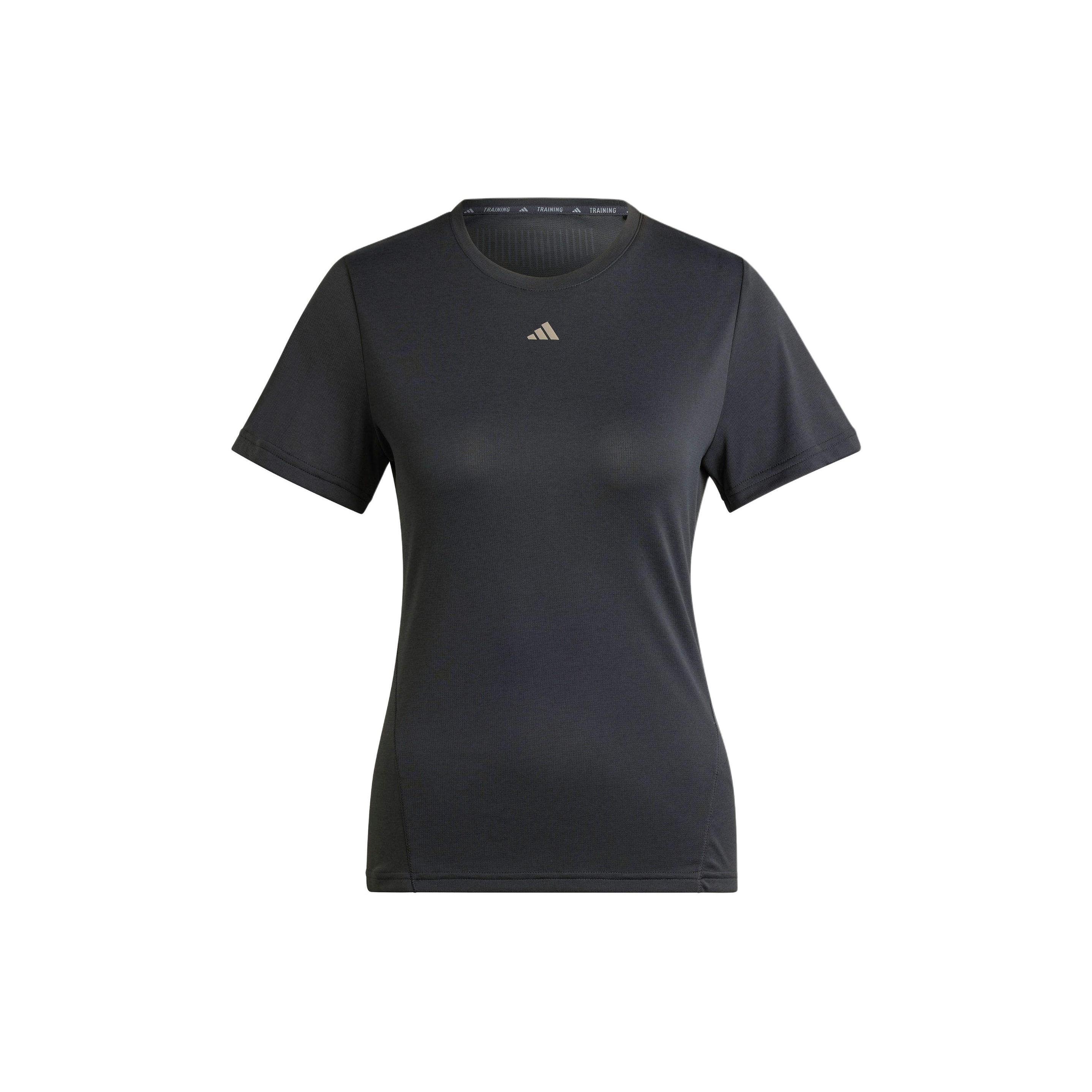 (WMNS) adidas Designed for Training HEAT.RDY HIIT T-Shirt Asia Sizing  Black  Women s IU1123 L