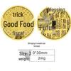 Gold Foil Lucky Cat & God of Wealth Phone Sticker – Prosperity Charm, Treasure Vault Gift